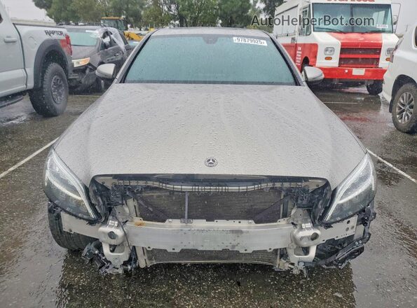 55SWF8DB7KU317067 2019 MERCEDES-BENZ C Tan 