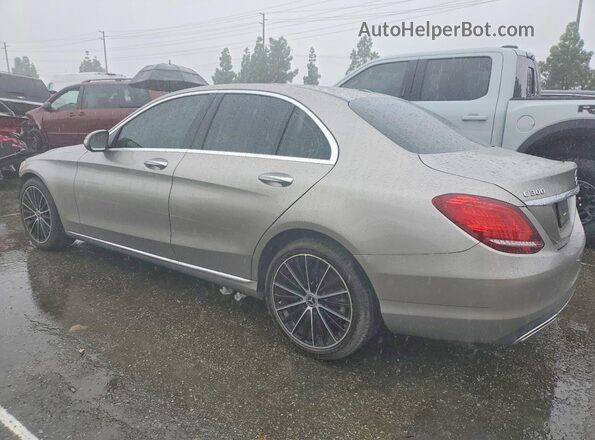 55SWF8DB7KU317067 2019 MERCEDES-BENZ C Tan 
