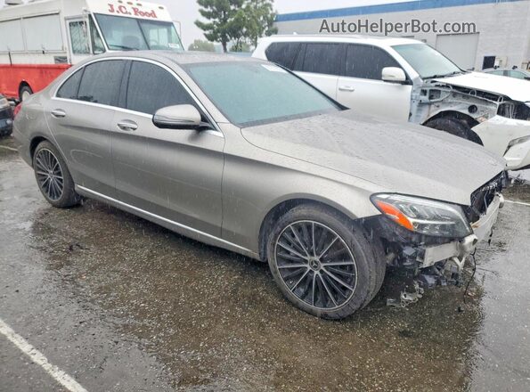 55SWF8DB7KU317067 2019 MERCEDES-BENZ C Tan 