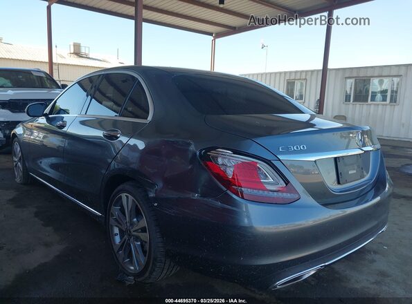 55SWF8DBXLU324385 2020 MERCEDES-BENZ C-CLASS Gray Задня ліва чверть