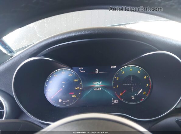 55SWF8DBXLU324385 2020 MERCEDES-BENZ C-CLASS Gray Вид задніх сидінь