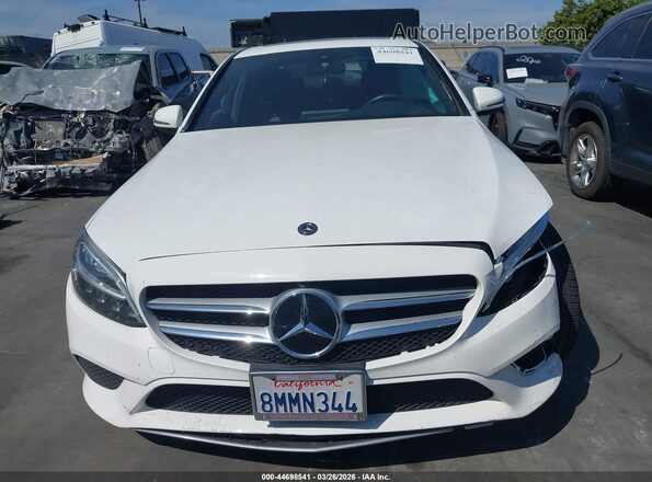 55SWF8DBXLU329750 2020 MERCEDES-BENZ C-CLASS White 
