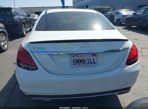 55SWF8DBXLU329750 2020 MERCEDES-BENZ C-CLASS White 
