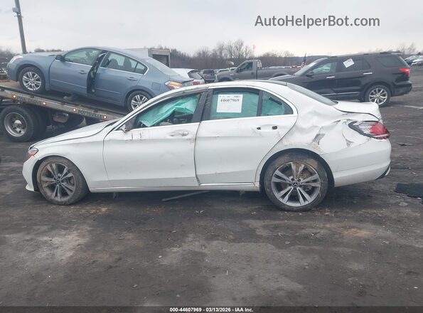 55SWF8EB0KU300349 2019 MERCEDES-BENZ C-CLASS Белый Панорамный вид салона 360°