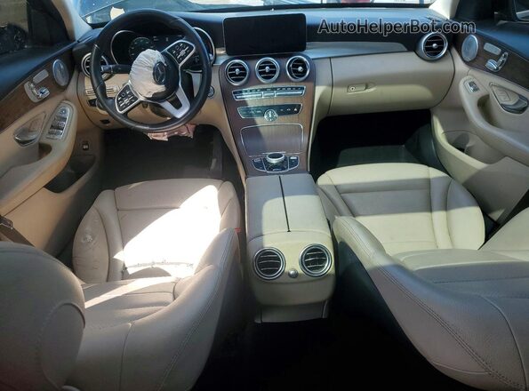 55SWF8EB0KU316423 2019 MERCEDES-BENZ C Black Dashboard view