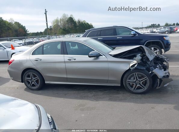 55SWF8EB1LU326413 2020 MERCEDES-BENZ C-CLASS Beige 
