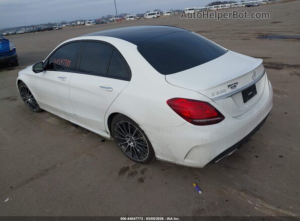 55SWF8EB3KU315587 2019 MERCEDES-BENZ C-CLASS White 