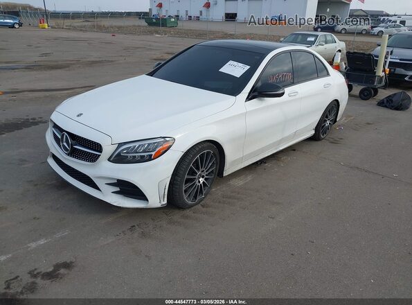 55SWF8EB3KU315587 2019 MERCEDES-BENZ C-CLASS White 
