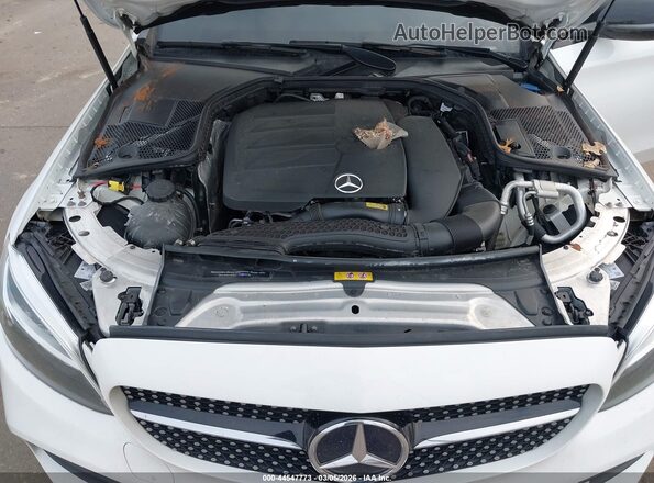 55SWF8EB3KU315587 2019 MERCEDES-BENZ C-CLASS White 