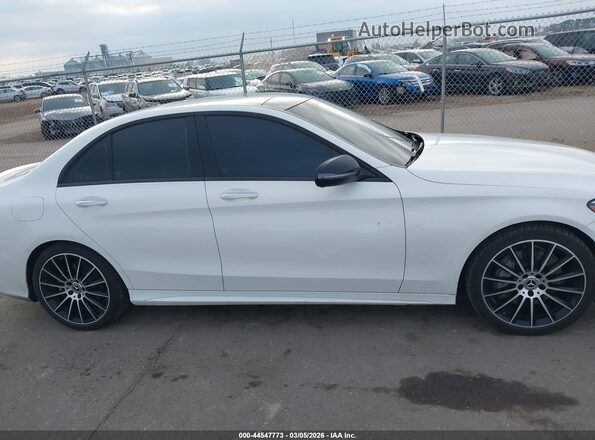 55SWF8EB3KU315587 2019 MERCEDES-BENZ C-CLASS White 