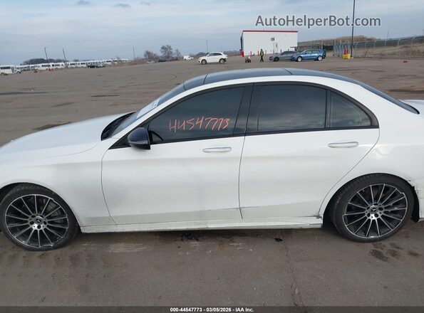 55SWF8EB3KU315587 2019 MERCEDES-BENZ C-CLASS White 