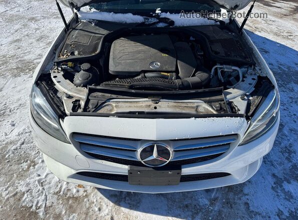 55SWF8EB4KU307790 2019 MERCEDES-BENZ C White 