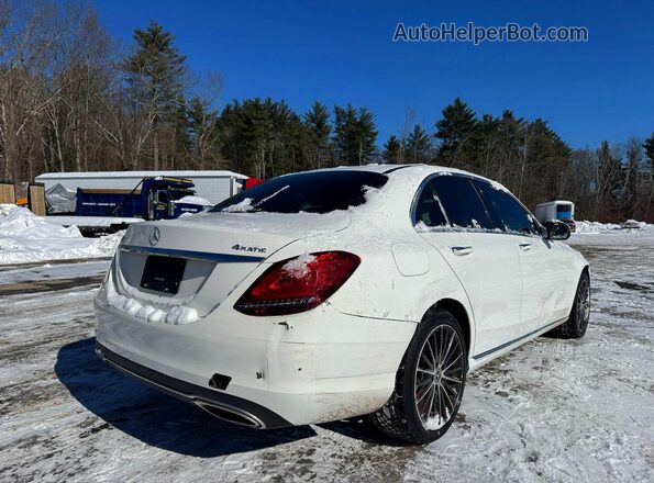 55SWF8EB4KU307790 2019 MERCEDES-BENZ C White 