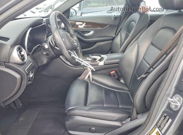 55SWF8EB5KU298839 2019 MERCEDES-BENZ C Gray 