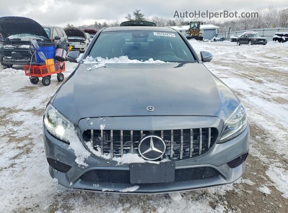 55SWF8EB5KU298839 2019 MERCEDES-BENZ C Gray 