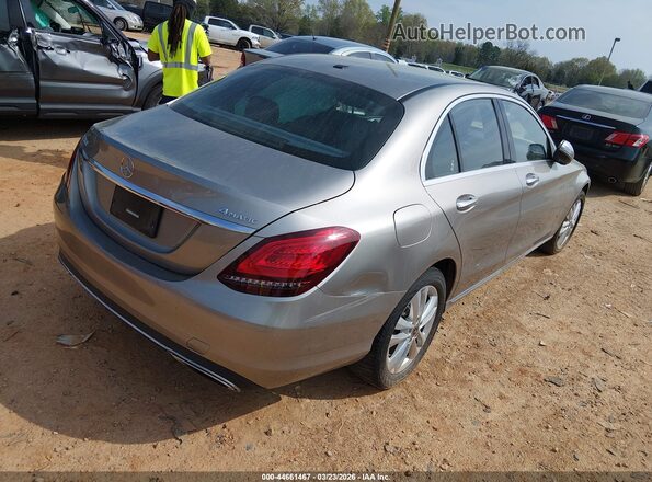 55SWF8EB5KU320435 2019 MERCEDES-BENZ C-CLASS Gray უკანა მარჯვენა