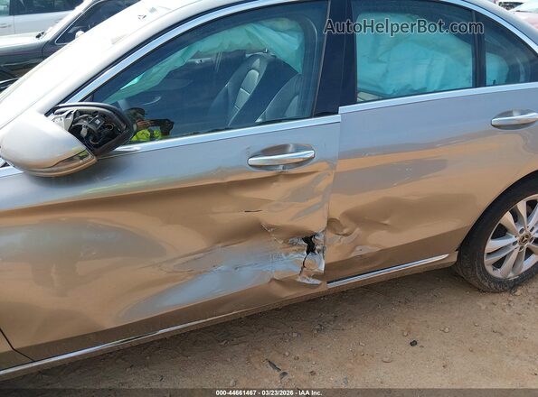 55SWF8EB5KU320435 2019 MERCEDES-BENZ C-CLASS Gray წინა ხედი