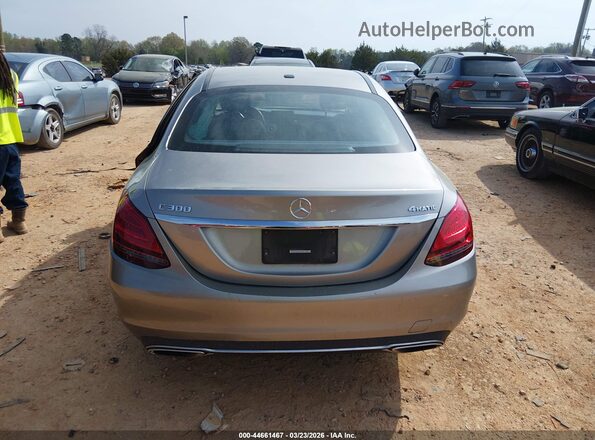55SWF8EB5KU320435 2019 MERCEDES-BENZ C-CLASS Gray 