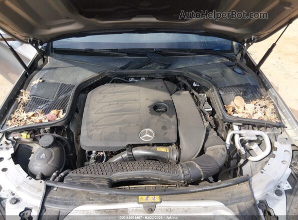 55SWF8EB5KU320435 2019 MERCEDES-BENZ C-CLASS Gray უკანა ხედი