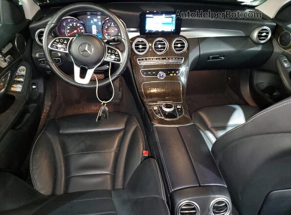 55SWF8EB5KU321455 2019 MERCEDES-BENZ C Black 