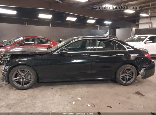 55SWF8EB5LU327063 2020 MERCEDES-BENZ C-CLASS Черный Вид задней части салона