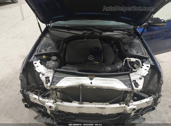 55SWF8EB7KU301904 2019 MERCEDES-BENZ C-CLASS Blue Widok z tyłu