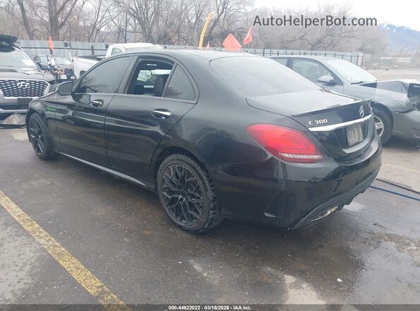 55SWF8EBXLU324739 2020 MERCEDES-BENZ C-CLASS Black Задня ліва чверть