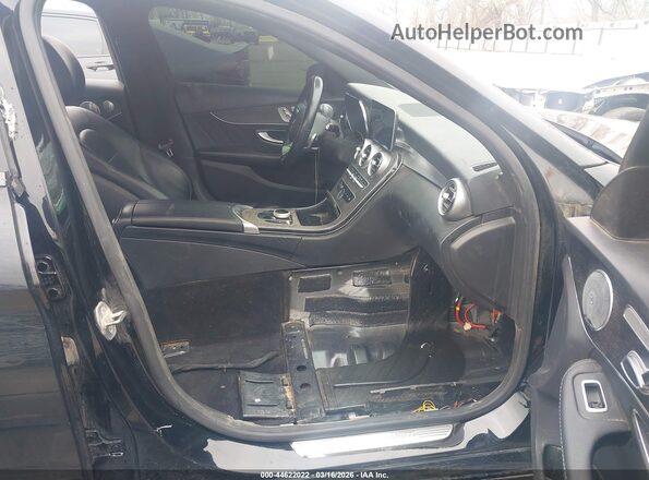 55SWF8EBXLU324739 2020 MERCEDES-BENZ C-CLASS Black Вид салону спереду