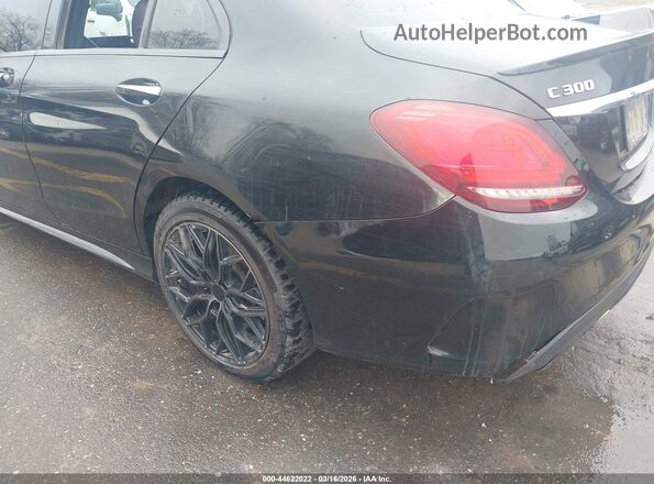 55SWF8EBXLU324739 2020 MERCEDES-BENZ C-CLASS Black Вид спереду