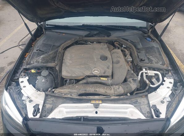55SWF8EBXLU324739 2020 MERCEDES-BENZ C-CLASS Black Вид ззаду