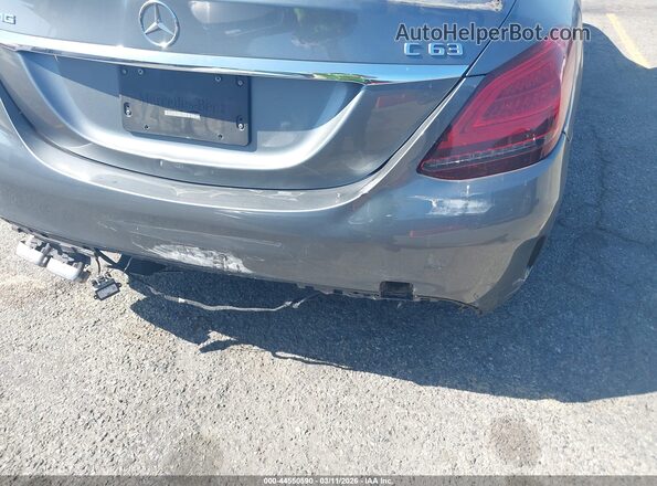 55SWF8GB5KU313546 2019 MERCEDES-BENZ AMG C 63 Gray 