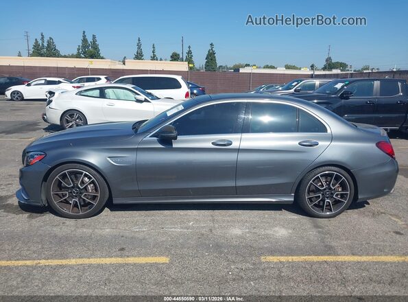 55SWF8GB5KU313546 2019 MERCEDES-BENZ AMG C 63 Gray 
