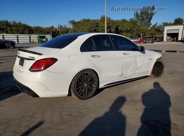 55SWF8HB5KU308295 2019 MERCEDES-BENZ C Белый 