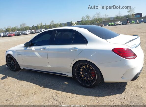 55SWF8HB8HU216607 2017 MERCEDES-BENZ AMG C 63 White Widok wnętrza 360 stopni