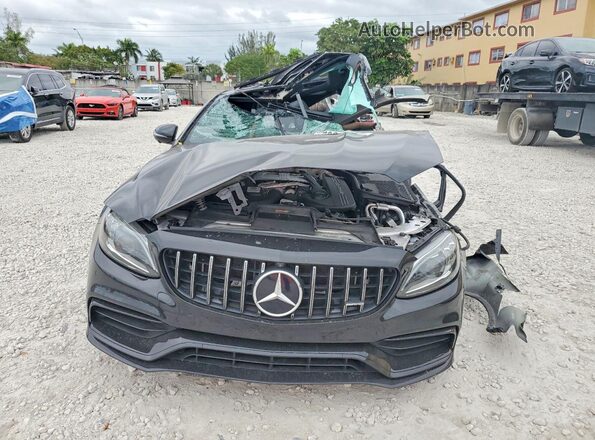 55SWF8HB9KU310647 2019 MERCEDES-BENZ C Black 
