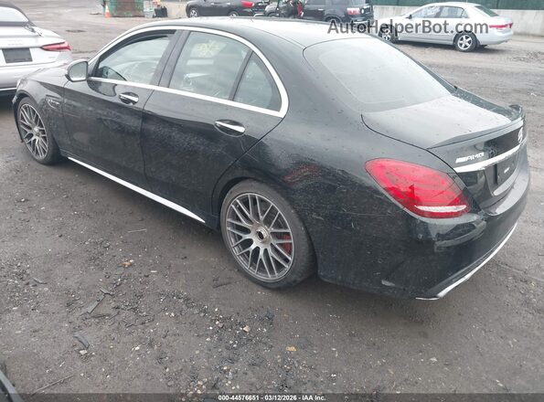 55SWF8HBXGU110397 2016 MERCEDES-BENZ AMG C 63 Black Հետևի ձախ