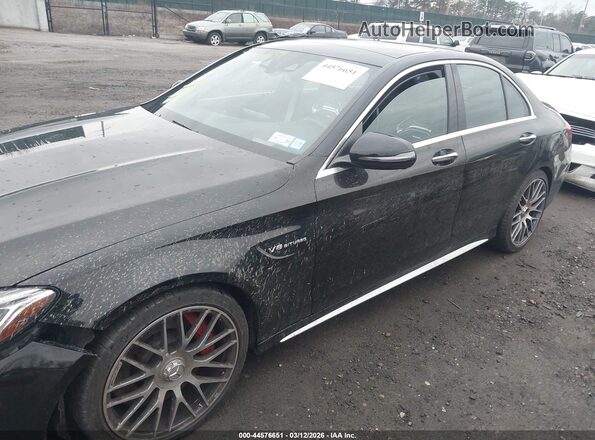 55SWF8HBXGU110397 2016 MERCEDES-BENZ AMG C 63 Black Սալոնի 360 աստիճան տեսք