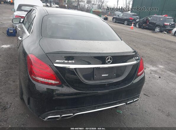 55SWF8HBXGU110397 2016 MERCEDES-BENZ AMG C 63 Black 