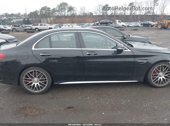 55SWF8HBXGU110397 2016 MERCEDES-BENZ AMG C 63 Black Սալոնի հետևի տեսք