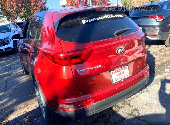 KNDPM3AC7J7453375 2018 KIA SPORTAGE Red 