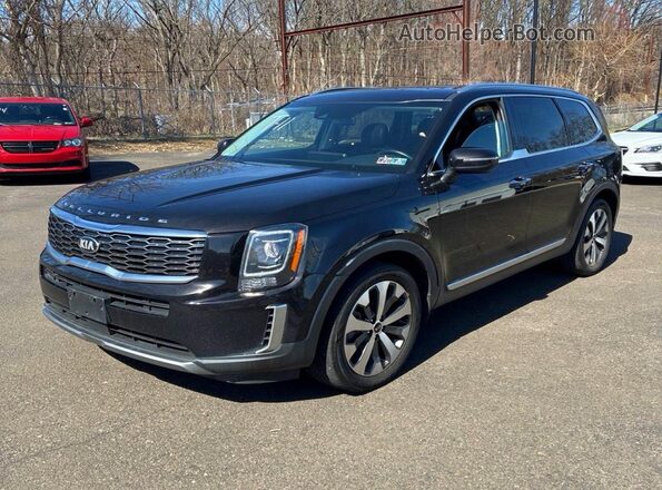 5XYP6DHCXMG162768 2021 KIA TELLURIDE Black Rear right