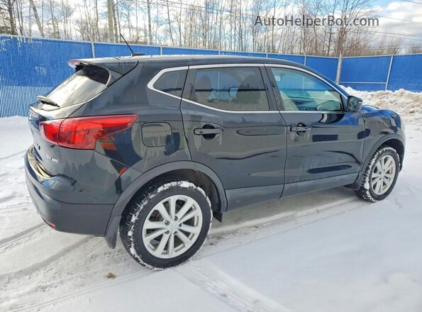 JN1BJ1CR9HW126715 2017 NISSAN QASHQAI Черный Задняя правая четверть