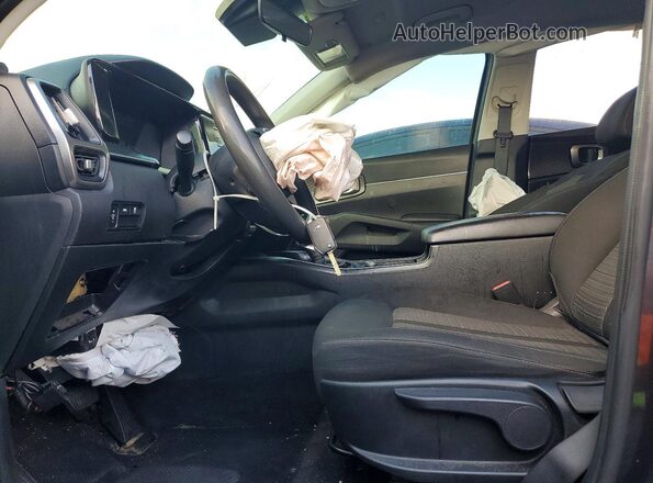 5XYRG4LC6MG001931 2021 KIA SORENTO Зеленый Вид панели приборов