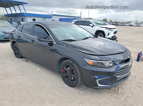 1G1ZB5ST9HF104834 2017 CHEVROLET MALIBU Черный 
