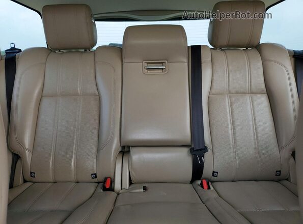 SALGS2PF3GA305634 2016 LAND ROVER RANGE ROVER Black უკანა სალონის ხედი