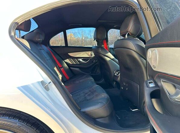 WDDWF6EB9LR563656 2020 MERCEDES-BENZ C White Vista interior delantera