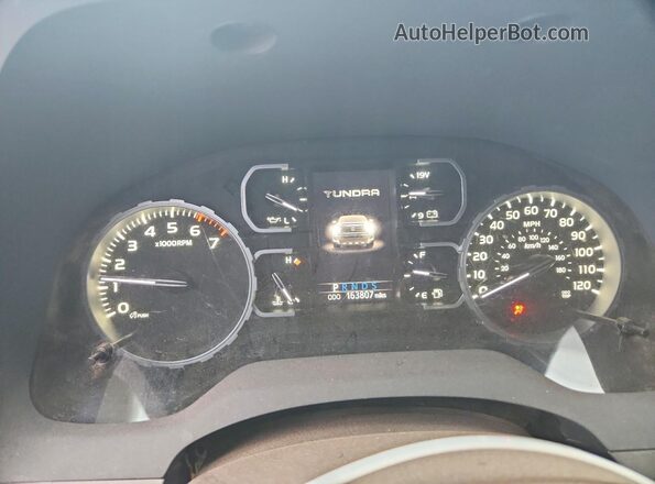 5TFDY5F16KX851933 2019 TOYOTA TUNDRA Gray Вид щитка приладів
