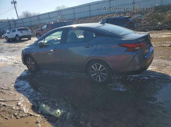 3N1CN8EV8ML861648 2021 NISSAN VERSA Gray Задня ліва чверть