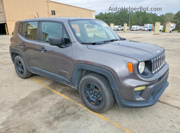 ZACNJAAB1KPK37972 2019 JEEP RENEGADE Gray 