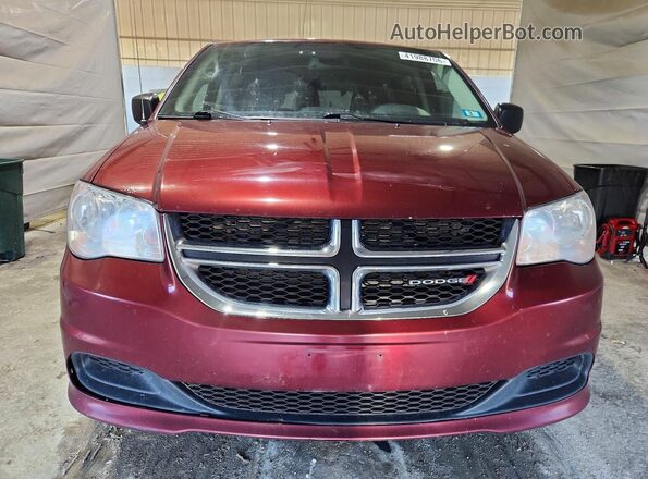 2C4RDGBG1KR649913 2019 DODGE GRAND Красный Вид сзади